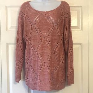 Soho New York & Co. Shimmering Sweater Women’s Size XL